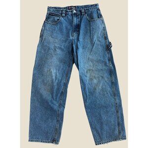 U.S. Polo Assn. Mens Blue Denim Carpenter Jeans 34X32